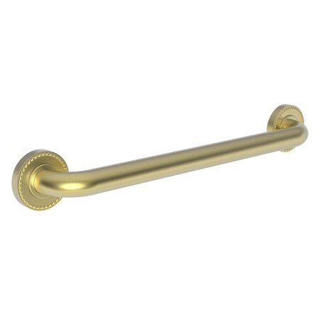 Newport Brass 21" L, Two Post, Solid Brass, 18" Grab Bar in Satin Brass (Pvd), Satin Brass (PVD) 1020-3918/04